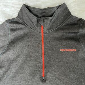 New Balance gray long sleeve women's pullover 1/4 zip size XL